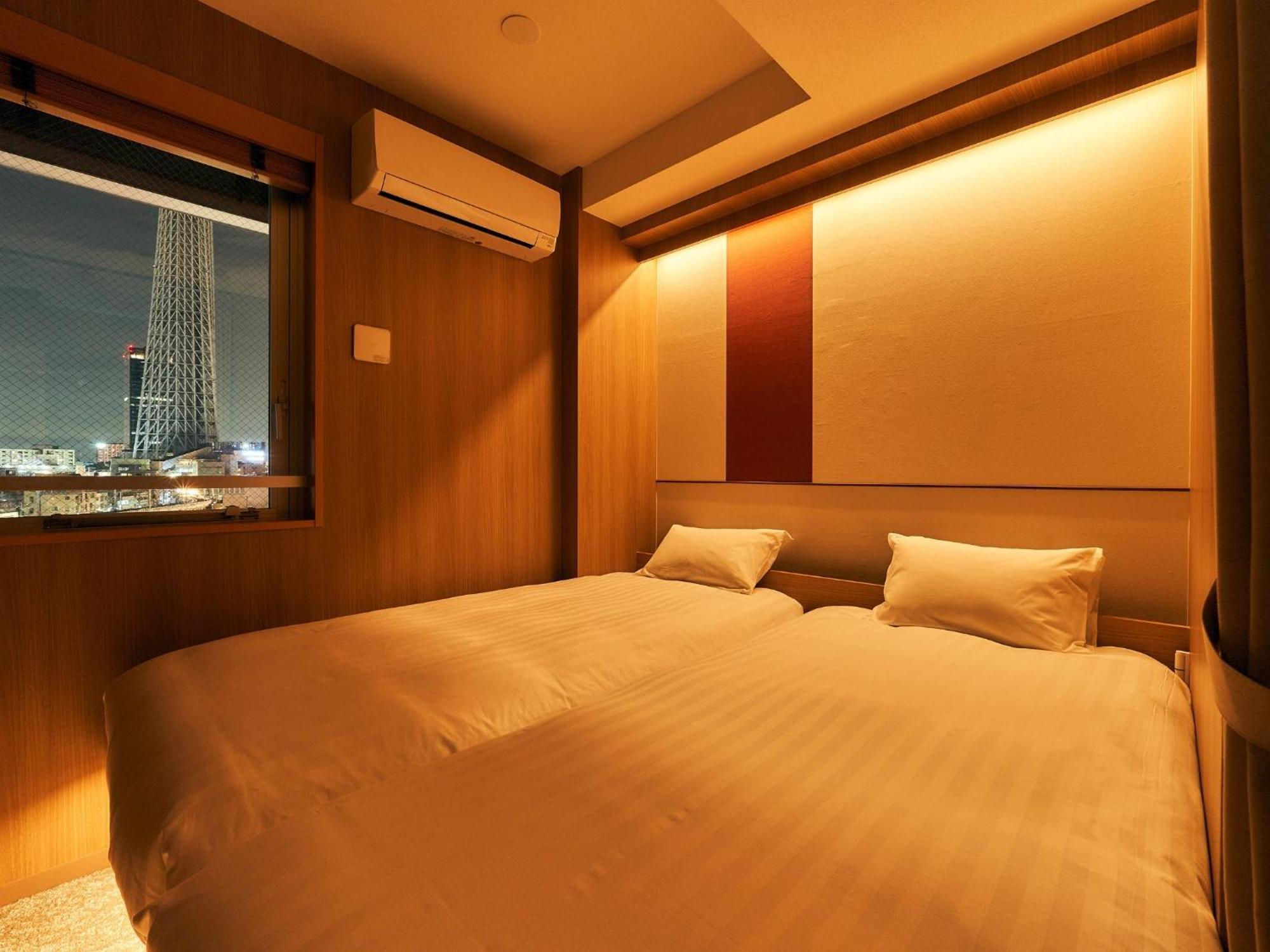 Rakuten Stay Tokyo Asakusa Twin Room Kültér fotó